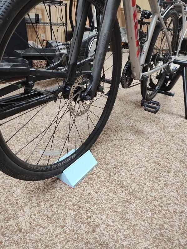 Stationary Bike Front Tire Riser