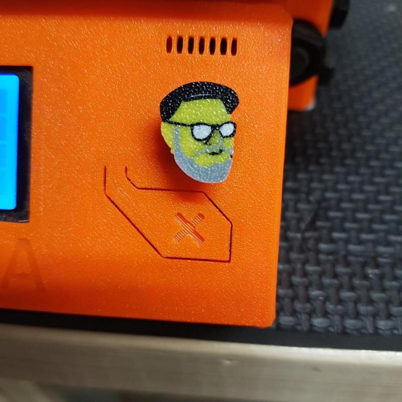 4 Color Prusa Head LCD Dial