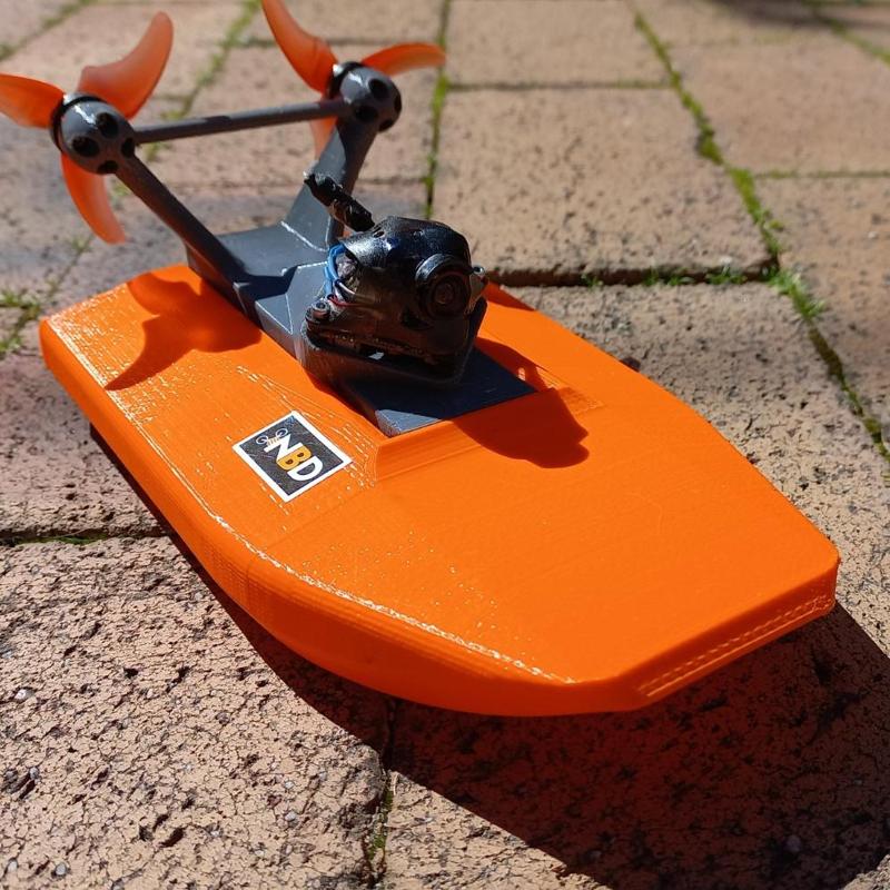 Micro FPV Boat: Ossum NewBoatDrone Mk5