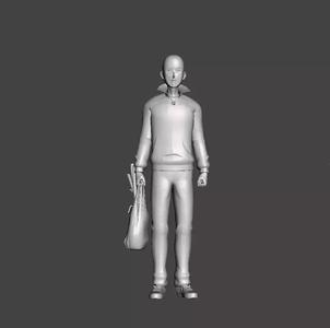 Saitama Shopping 3D Model