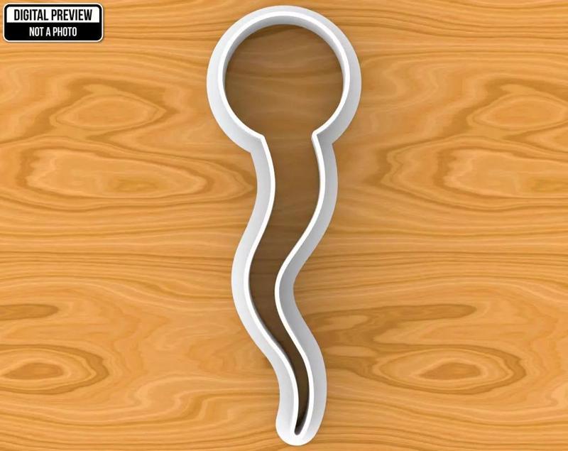 Spermatozoid Cookie Cutter