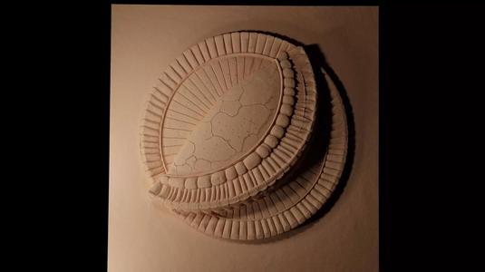 Empanadas CNC 3d Print High Relief Sand Casting
