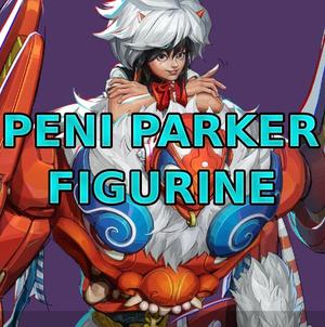 Peni Parker GIrl,  Yatsukahagi costume Marvel Rivals Clothed Custom Figurine