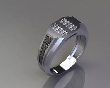 Man ring diamond