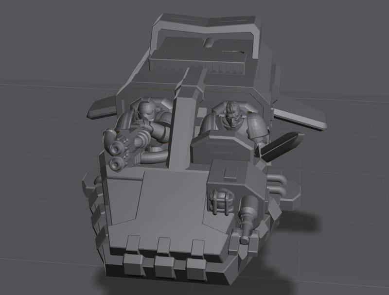 Captain on Speeder-galactic-crusaders