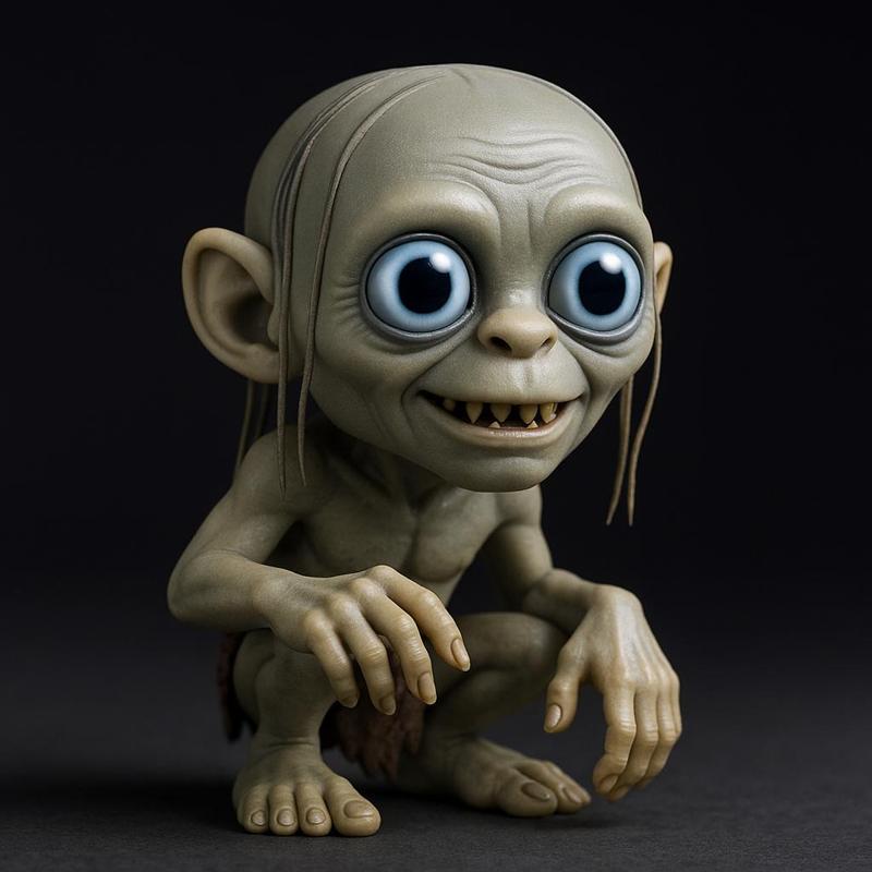 Gollum Sméagol Mini Figures | The Lord of the Rings