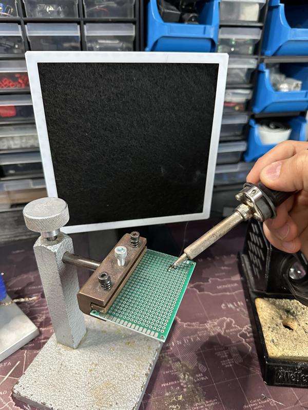 Solder fume extractor / solder fume extractor 120mm