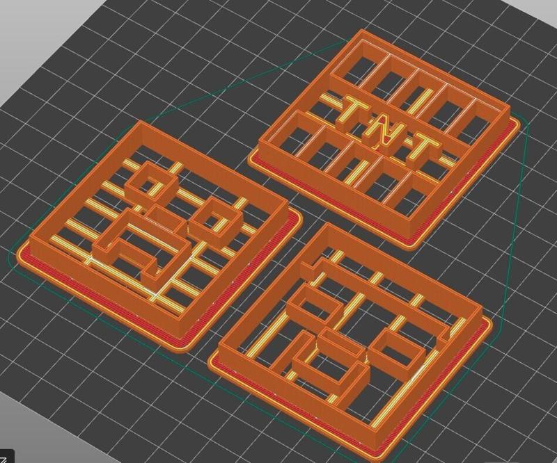 3 MINECRAFT COOKIE CUTTERS!!!