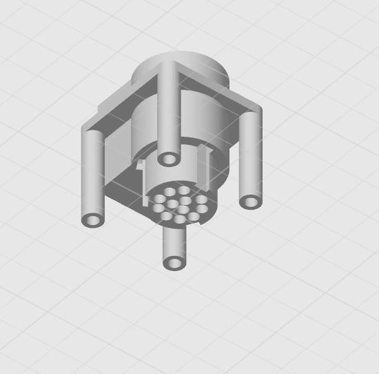 HUNTER WHEEL WHEEL ALIGNMENT BURNDY BURNDY CABLE RECEPTACLE 9 Holes version