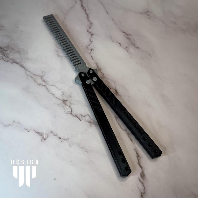 Comb Butterfly Knife