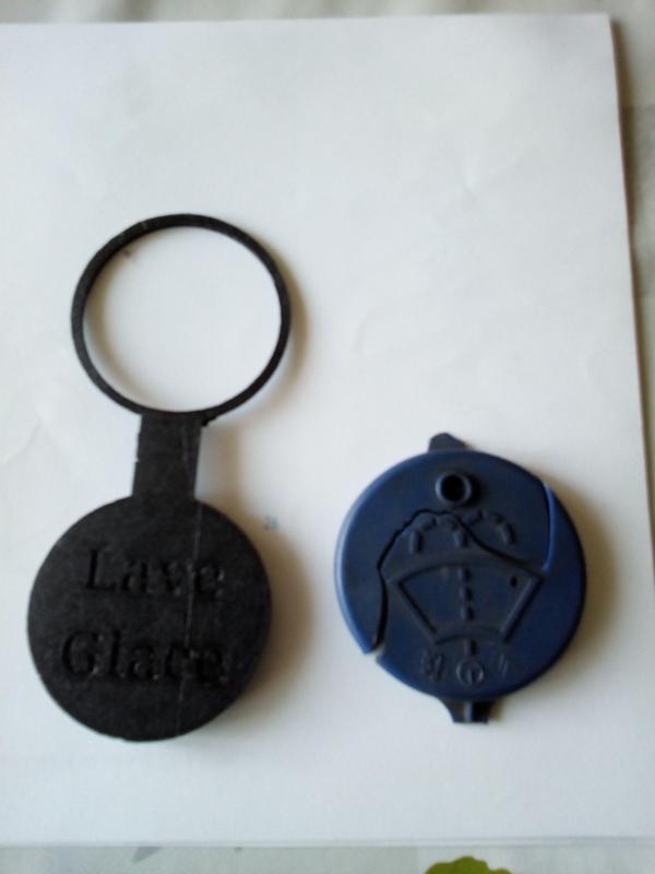 Washer cap for Citroen C5