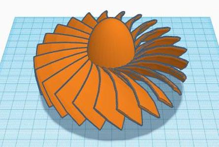 120MM Air Catching prop for 5MM shaft clockwise