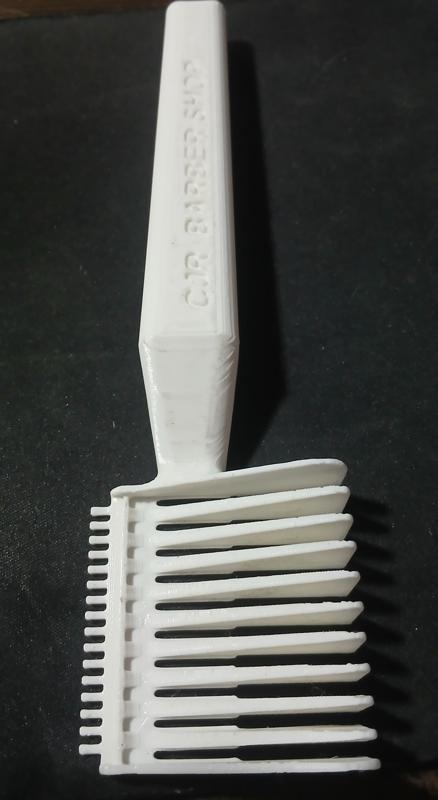 degrade barber comb