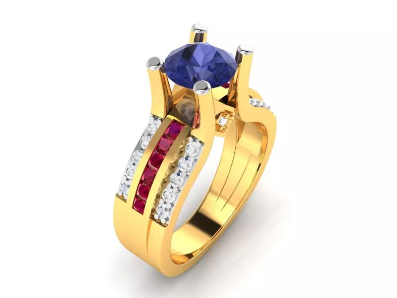 Solitaire Engagement Wedding Ring