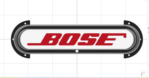 Bose Neon Car Audio Logo 3D FDM Tune