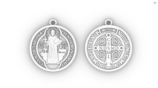Pendent Saint Benedict - Pingente Sao Bento