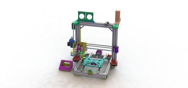 3DLS and AM8 Y Axis Rail Kit