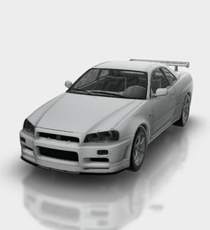 Nissan Skyline GT-R R34 2001