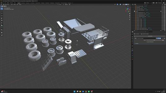 Mine Dumper 3D Printable Model 1:100
