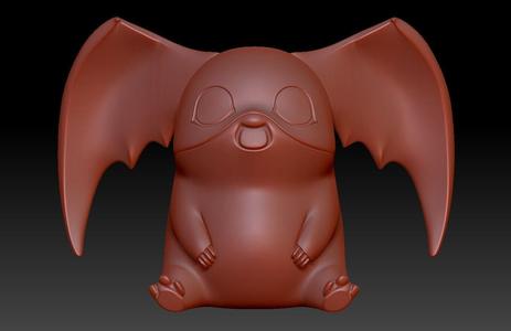 Patamon Digimon | Chibi Anime 3D Model for Printing