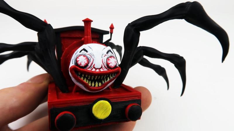 Choo Choo Charles - THE HORROR TRAIN GAME - Toy DIY - Sculpture