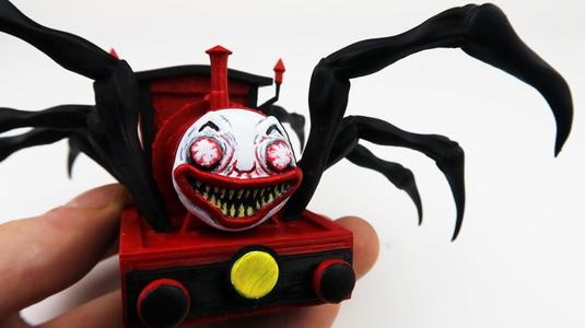 Choo Choo Charles - THE HORROR TRAIN GAME - Toy DIY - Sculpture