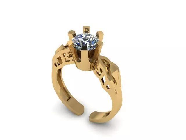 solitair ring for daimond