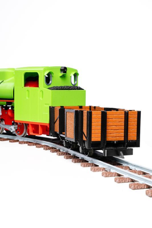 Narrow gauge gondola freigth car