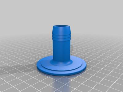 IBC tank connector for 19mm ID hose