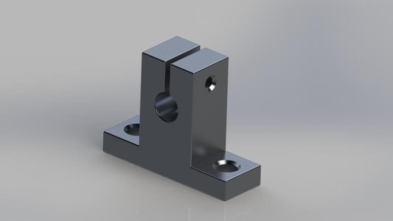 SK8 SH8 Vertical Type Holder 8mm Linear Rail Shaft End Support