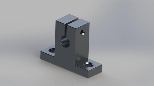 SK8 SH8 Vertical Type Holder 8mm Linear Rail Shaft End Support