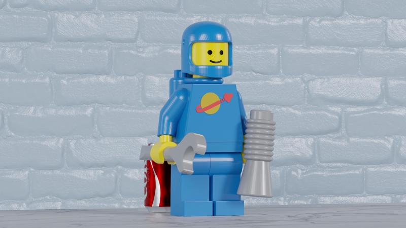 Classic Spaceman Maxifig -- Fully Articulated