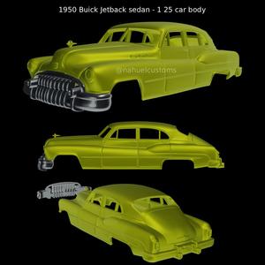 1950 Buick Jetback sedan - 1 25 car body