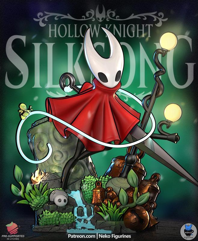 Hornet - Hollow Knight Silksong Game Figure for 3D Printing