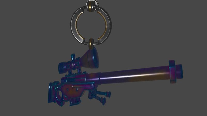 CS2 Awp Keychain