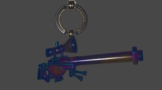 CS2 Awp Keychain