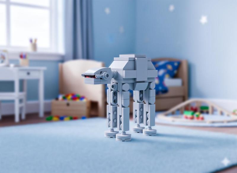 AT-AT MICRO MOC Brick Version in BIG (43 cm High)