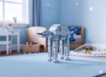 AT-AT MICRO MOC Brick Version in BIG (43 cm High)