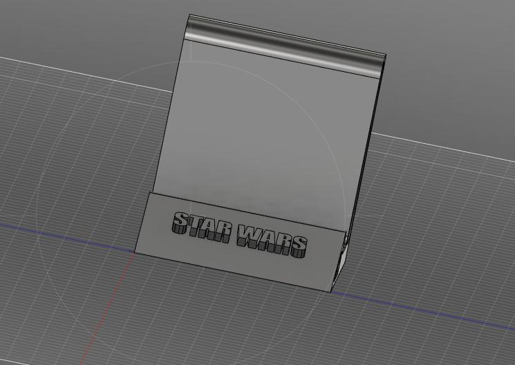 Han solo carbonite support