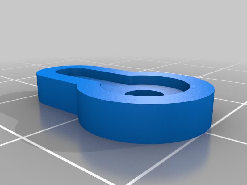 Flat LED Strip Screw Clip - Screw type - Great for Under Microwave!