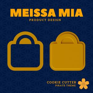 Sweet & Stylish – Bag Cookie Cutter 3D Print File