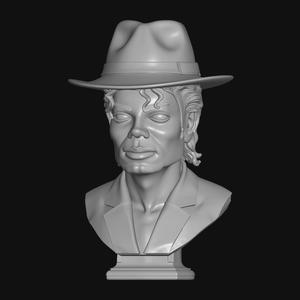 michael jackson bust