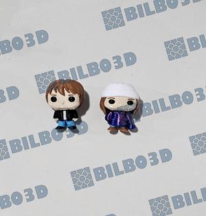 Joyce and Jonathan Funkos DLC Kinder Joy, adapted to the Stranger Things collection.