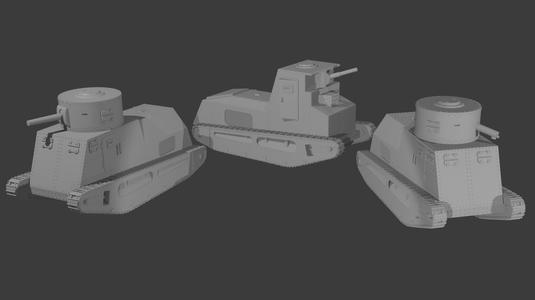 LKIII Leichter Kampfwagen III Tanks