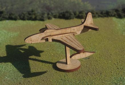 Laser Cut - 1/144 Scale - P-80 Shooting Star