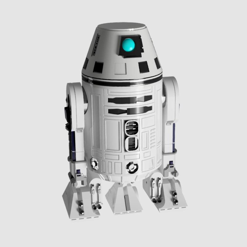 STAR WARS BLACK SERIES - R0 SERIES ASTROMECH DROID (6" SCALE)