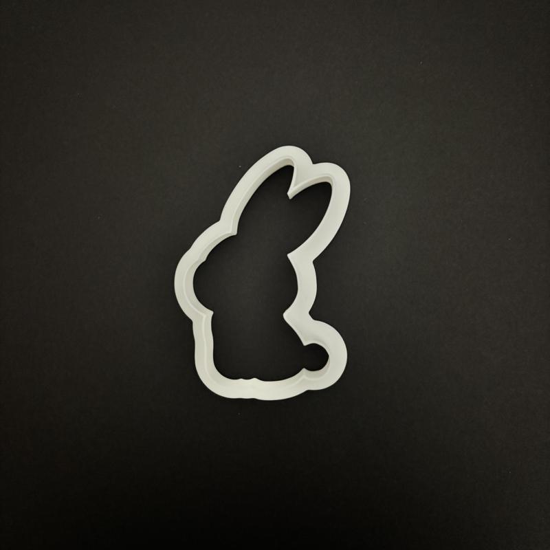 Bunny 2 Cookie Cutter – STL for Cookies, Fondant & Polymer Clay
