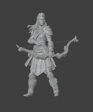 Aloy Character Design Horizon Zero Dawn Action Figure