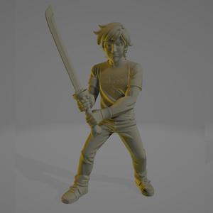 Scott Pilgrim + EXTRA  - Zombicide/RPG Miniature
