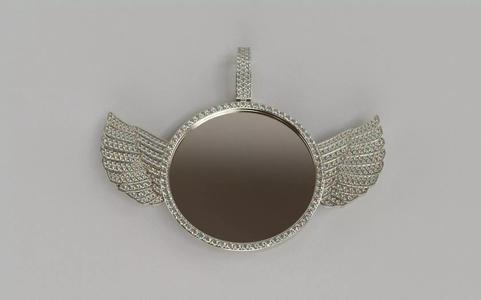 Winged Picture Pendant v2 - 50mm